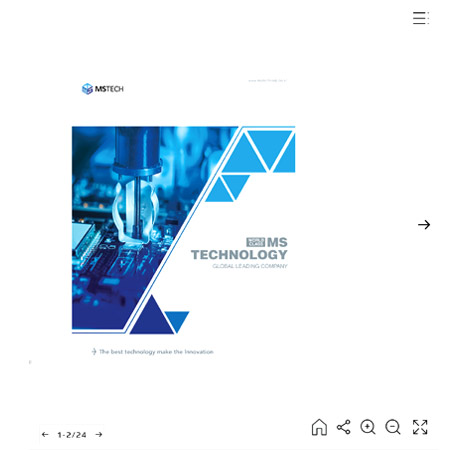 MS TECHNOLOGY 전자카탈로그 - 웹개발 포트폴리오