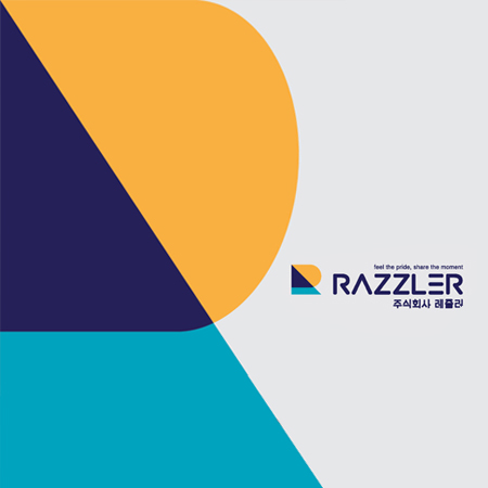 RAZZLER 아이덴티티 디자인 - 브랜딩 포트폴리오