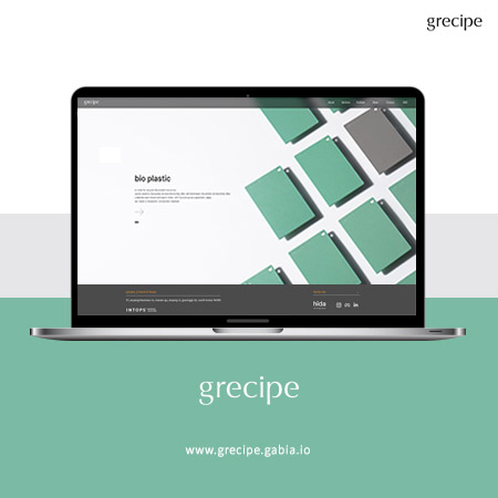 grecipe 홈페이지 - 웹사이트, 웹개발 포트폴리오