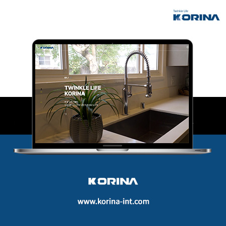 KORINA 홈페이지 - 웹사이트, 웹개발 포트폴리오