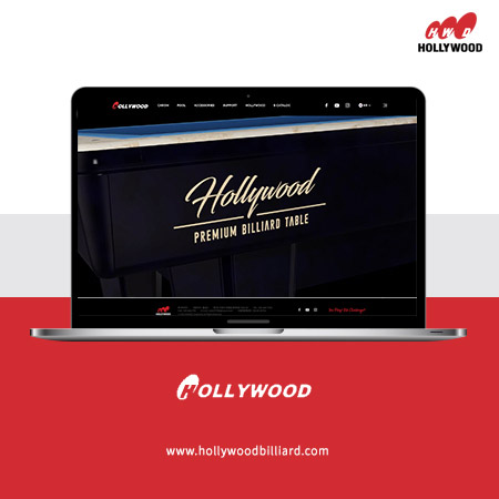 HOLLYWOOD BILLIARD 홈페이지 - 웹사이트, 웹개발 포트폴리오