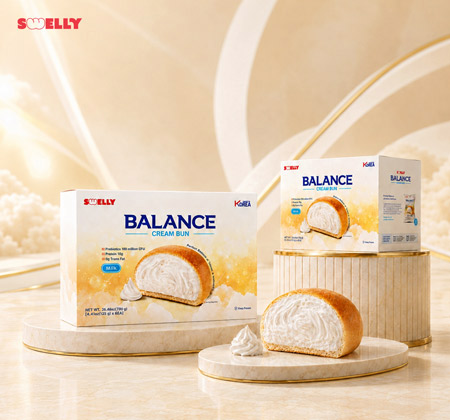 SWELLY BALANCE 크림번 패키지 디자인 - 패키지 포트폴리오