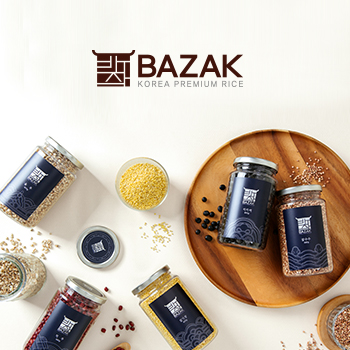 BAZAK 바작 잡곡 세트 패키지 디자인 - 패키지 포트폴리오