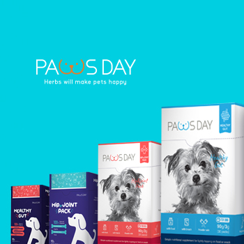 PAWS DAY 반려견 영양제 패키지 디자인 - 패키지 포트폴리오