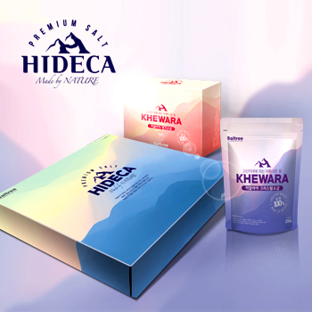 HIDECA PREMIUM SALT KHEWARA 패키지 디자인 - 패키지 포트폴리오