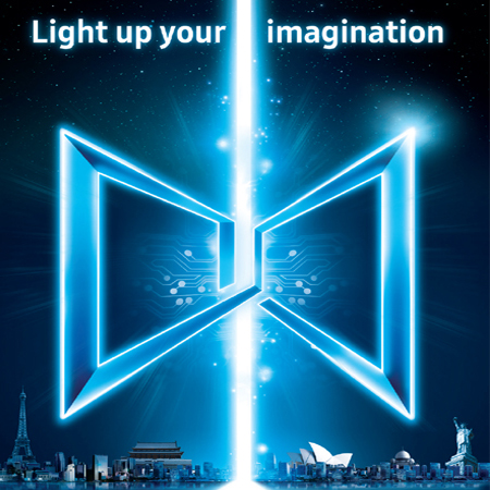 'Light up your imagination' 광고 - 광고홍보 포트폴리오